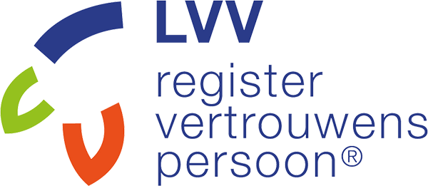 Logo LVV vertrouwenspersoon The Human Works